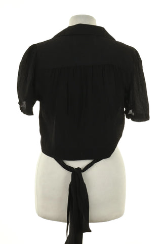 Dunkelblaue Bluse