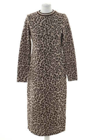 Leopardenmuster Kleid