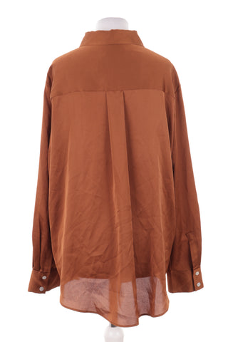 Braune Bluse