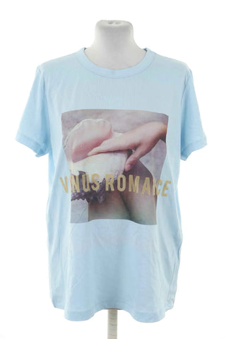 Blaue Bluse
