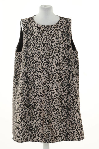 Leopardenmuster Kleid