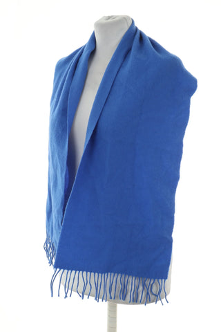 Blauer Schal