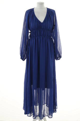 Kornblumenblaues Kleid