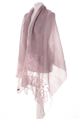 Schal mit Blumenmuster