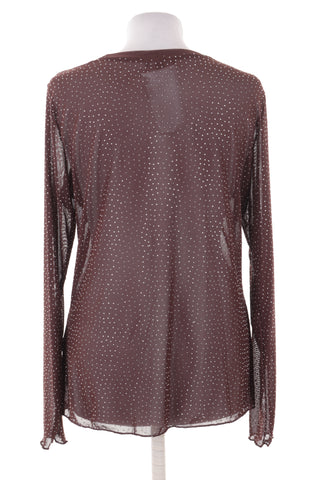 Braune Bluse