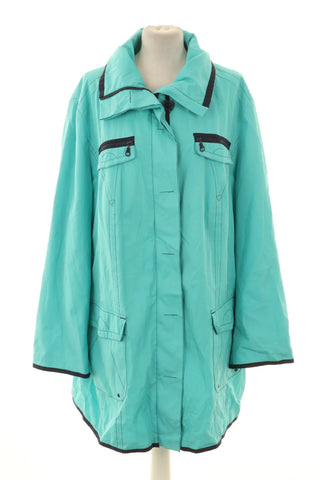 Blaue Jacke