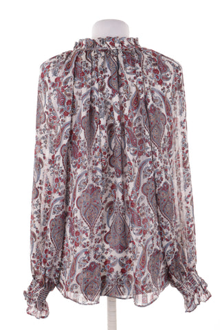 Bluse mit Muster