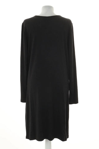 Graphitfarbenes Kleid