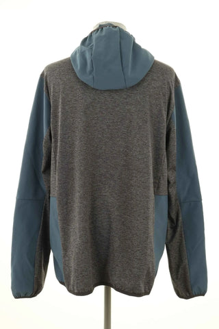 Blau-graue Jacke
