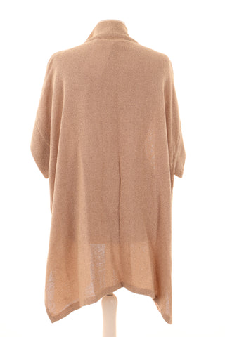 Beige Überwurfjacke