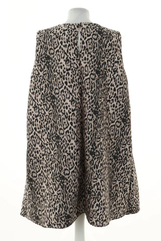 Leopardenmuster Kleid