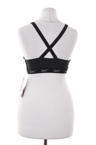 Schwarzes Sport-Top