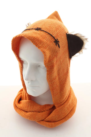 Orange Mütze