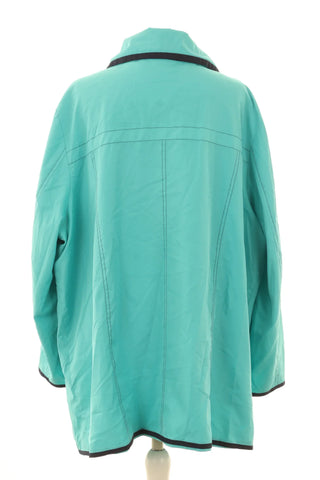 Blaue Jacke