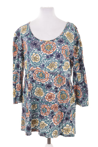 Bluse mit Blumenmuster