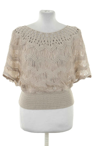 Beige Bluse