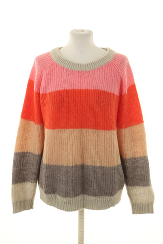 Pullover gestreift 30% Wolle, 30% Mohair