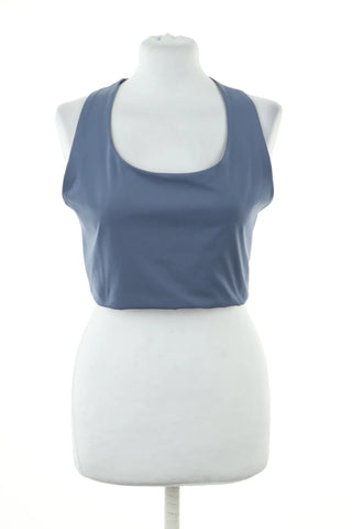 Blaues Sporttop