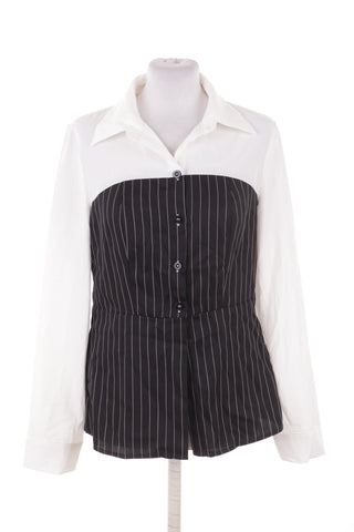 Bluse mit Streifen