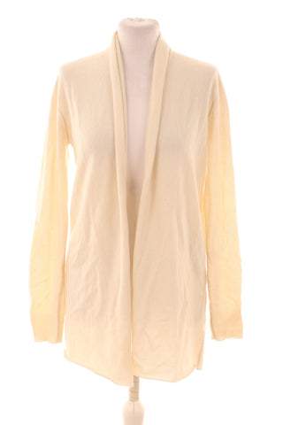 Cremiger Kaschmir-Cardigan 100%