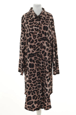 Kleid mit Leopardenmuster