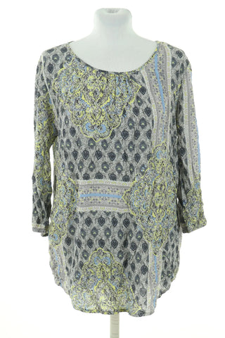Bluse mit Muster