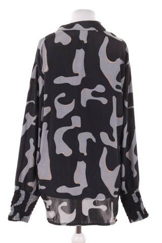 Bluse mit Muster