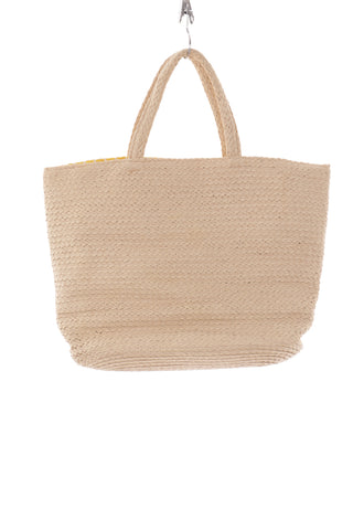 Beigefarbene Handtasche