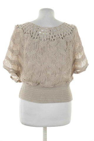 Beige Bluse