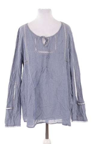 Blaue Bluse