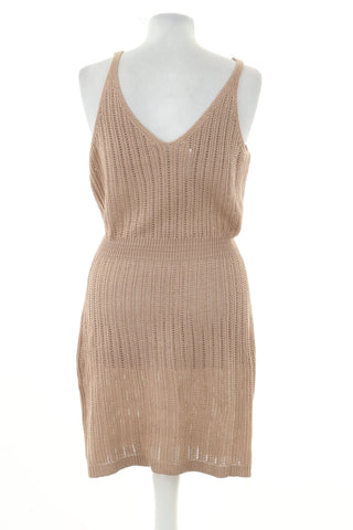 Beiges Kleid