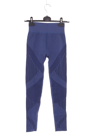 Blaue Leggings