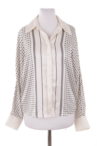 Gemusterte Bluse