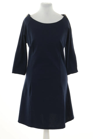 Dunkelblaues Kleid