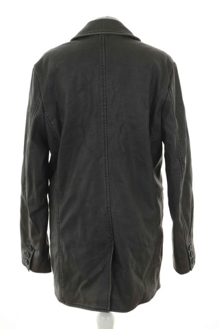 Braune Jacke