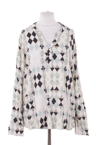 Bluse mit Muster
