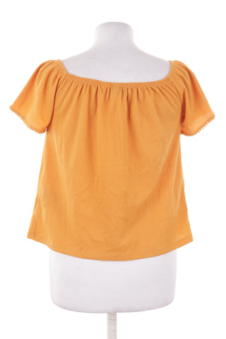 Senfgelbe Bluse