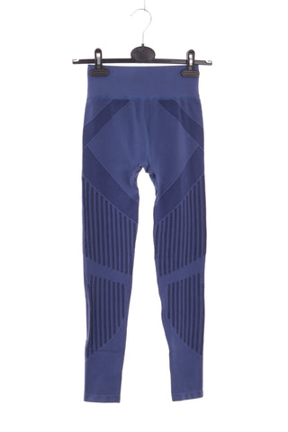 Blaue Leggings