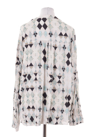 Bluse mit Muster