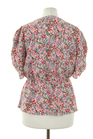 Bluse mit Blumenmuster
