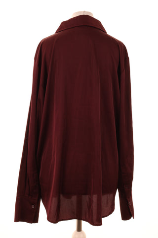 Bordeauxrote Bluse