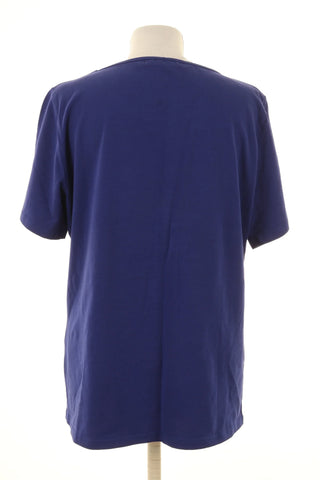 Kornblumenblaue Bluse