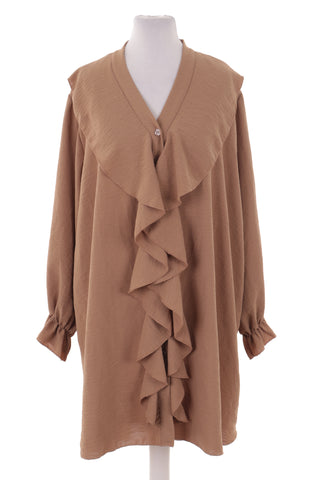 Beiges Kleid