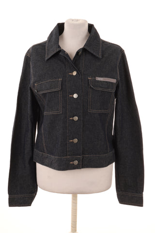 Blaue Jacke