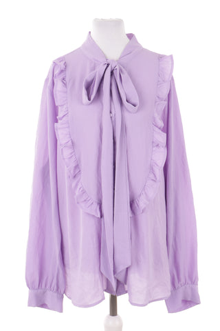 Lila Bluse