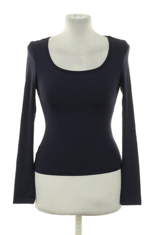 Dunkelblaue Bluse