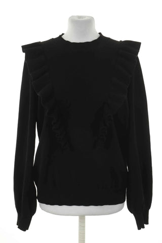 Schwarzer Pullover