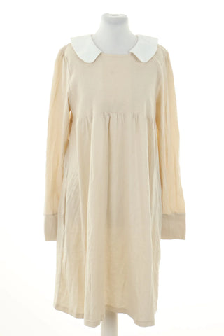 Beige Kleid