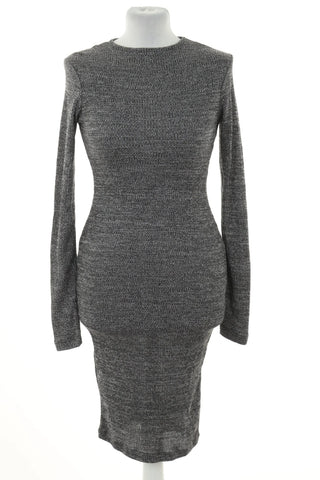 Graues Kleid
