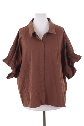 Braune Bluse